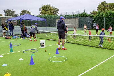 Holiday camps tennis coaching